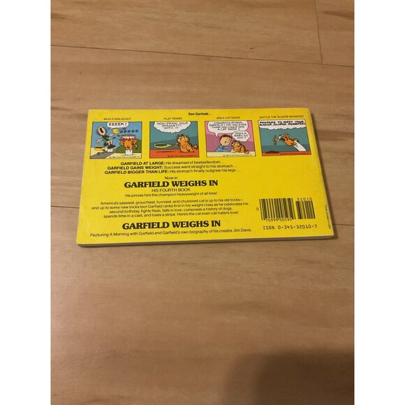 Garfield Weighs In: His Fourth Book By Jim Davis - Picture 3 of 3